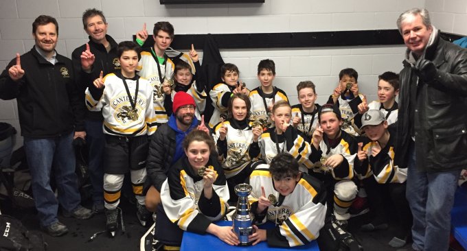 Congratulations to our Peewee A1 team!